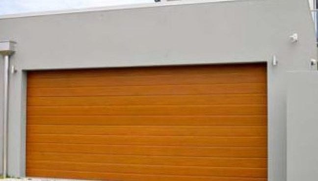 Sectional Wood Look Doors