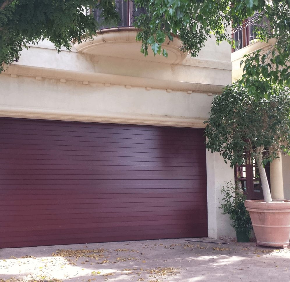 Timber garage door - Sectional door