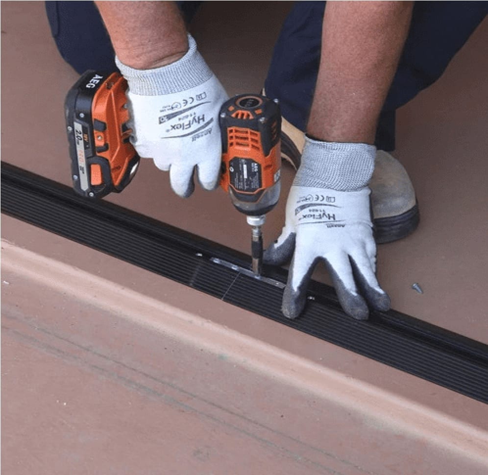 Garage door seals for a properly insulated door